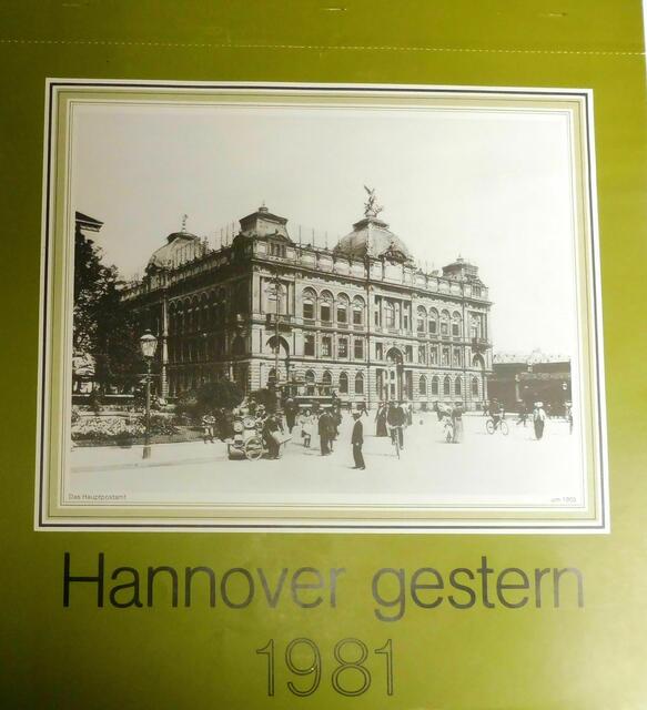 Hauptpostamt, um 1905.