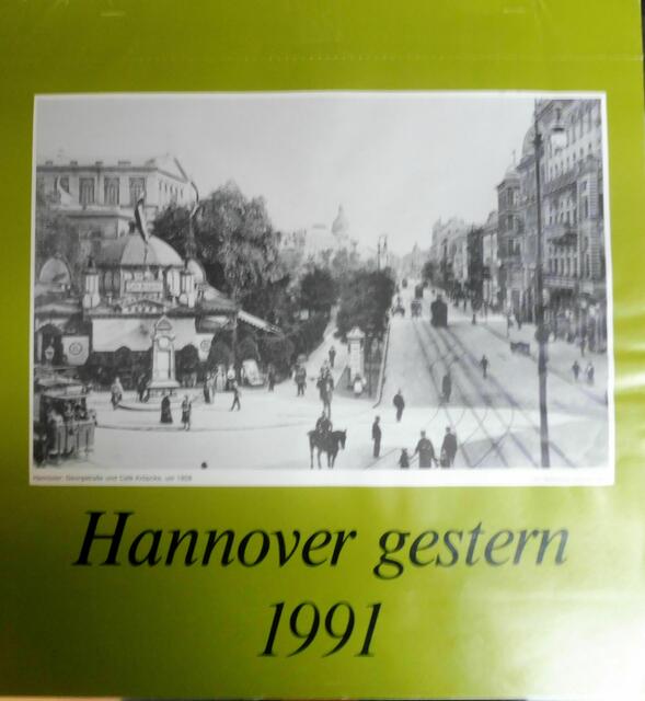 Georgstraße und Cafe Kröpcke, um 1908.