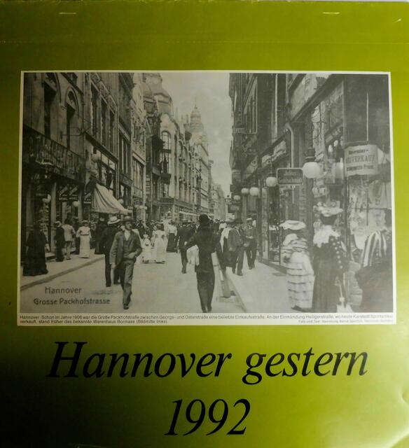 Große Packhofstraße, 1906.