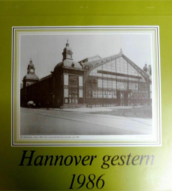 Markthalle, um 1900.