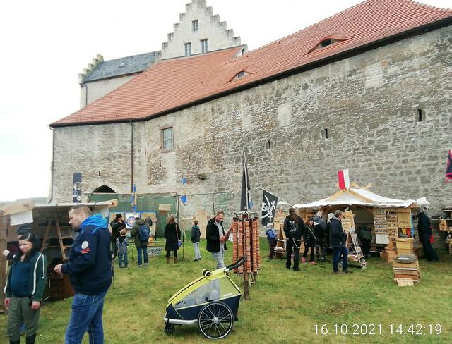 Mittelalter auf der Neuenburg Freyburg (Oktober 2021)!