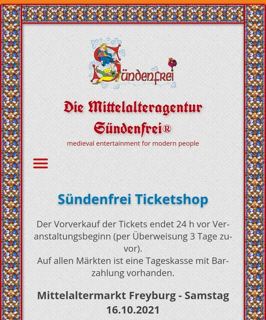 Mittelalter auf der Neuenburg Freyburg (Oktober 2021)!