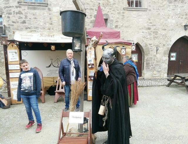 Mittelalter auf der Neuenburg Freyburg (Oktober 2021)!