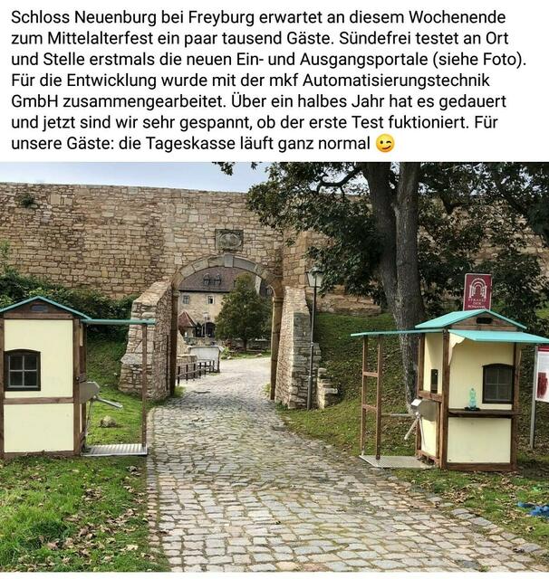 Mittelalter auf der Neuenburg Freyburg (Oktober 2021)!