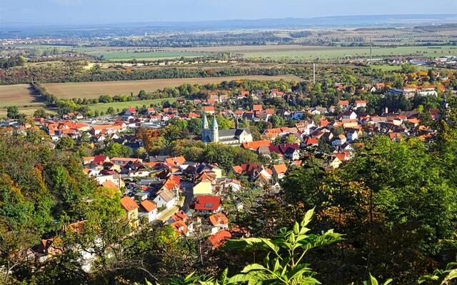 Blick vom Försterblick auf Gernrode