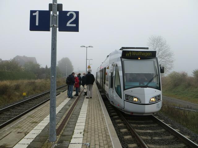Mit der RegioTram unterwegs