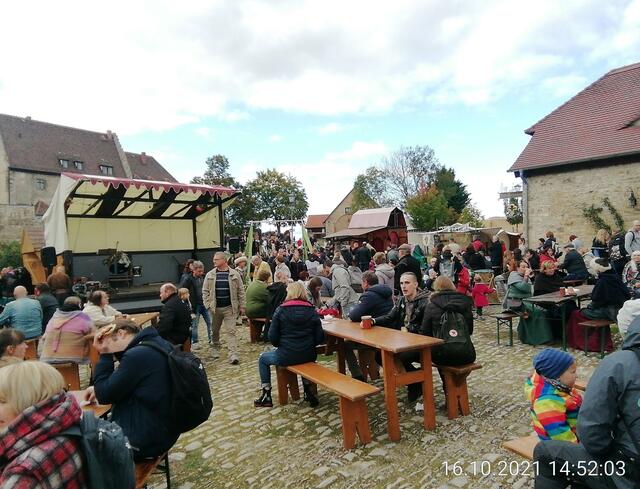 Mittelalter auf der Neuenburg Freyburg (Oktober 2021)!