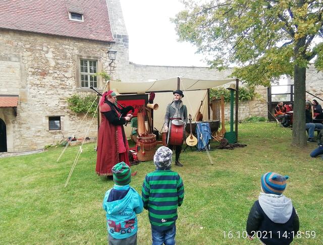 Mittelalter auf der Neuenburg Freyburg (Oktober 2021)!