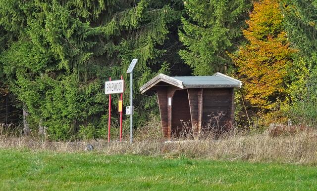 Haltepunkt Birkenmoor der Selketalbahn