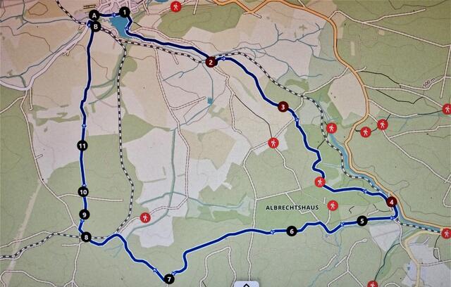 Wanderungsverlauf