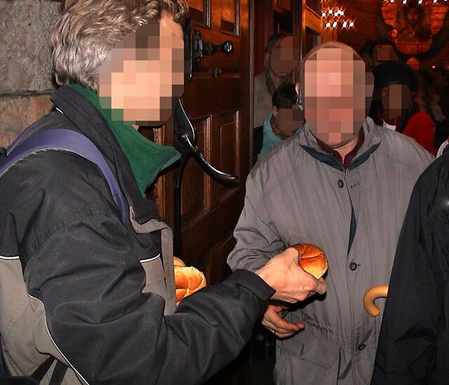 Brötchen zum Teilen