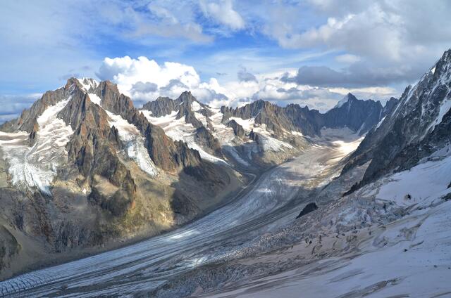Wohl schon gegen Endes dieses Jahrhunderts werden die Alpen, bis auf kümmerliche Reste, eisfrei sein. | Foto: Markus Wolter