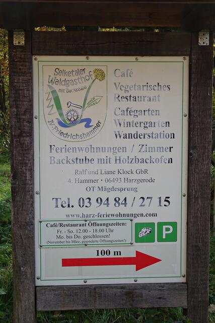 Werbetafel des IV. Hammers