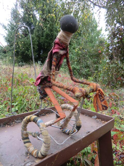 Ein weiterer Radler aus Südafrika