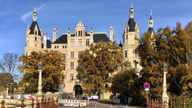 Schlossansicht aus Richtung des Schlossgartens. Foto: Helmut Kuzina