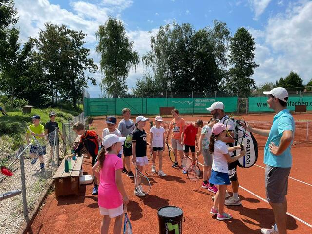 Tennis-Kindertraining