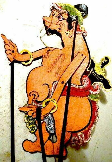 Javanische Schattenfigur
