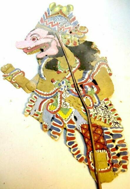 Javanische Schattenfigur