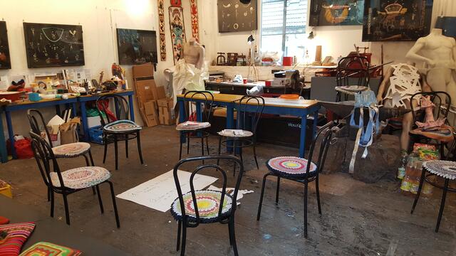 Unsere Alte Dorfschmiede als Atelier für Kinderkurse