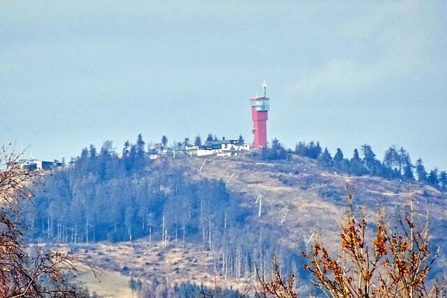 der Wurmberg mit dem neuem Aussichtsturm