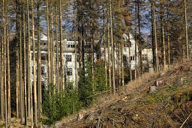 alte Grenzkompaniekaserne des Grenzabschnitts Sorge
