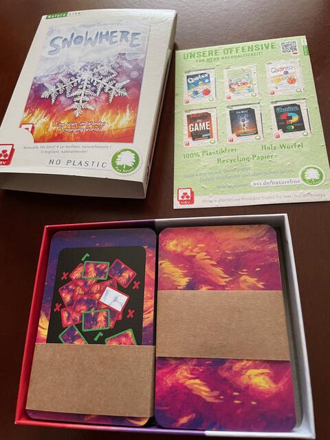 Snowhere in ökologischer Verpackung mit Samenkarte