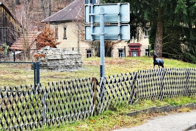 Der "Besiegte Hirsch" ist zur Restauration