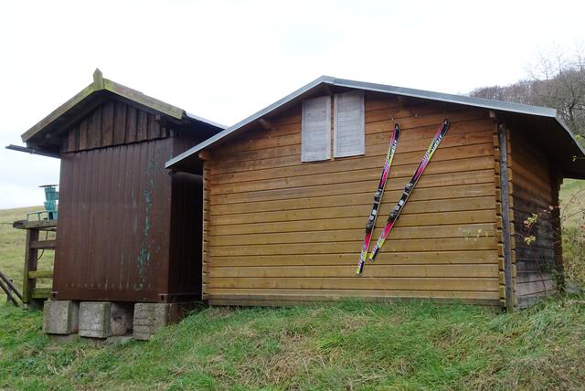 Hütte am Skilift im Kalmusgrund
