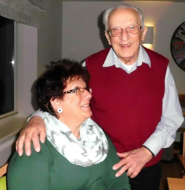 Gerd und Roswitha am 95. Geburtstag