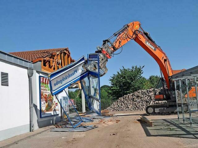 Bild 6a - Lidl Markt in der Nordstraße wurde 2017 abgerissen und durch einen Neubau ersetzt.