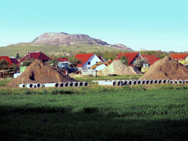 Bild 8 - Blick auf das Neubaugebiet Kleines Öhr im Jahr 2017 mit 57 Grundstücken.