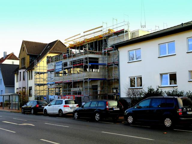 Bild 11b - Anbau eines Bürogebäudes in der Lehrter Straße im Jahr 2021.