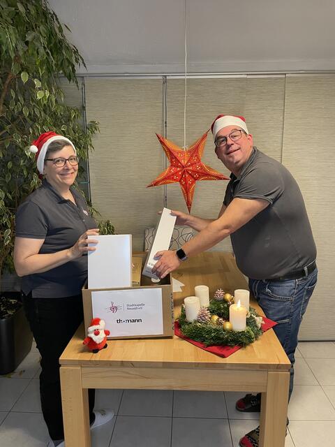 1. Vorsitzende Laurie Neumann-Oblinger, 2. Vorsitzender Markus Donderer