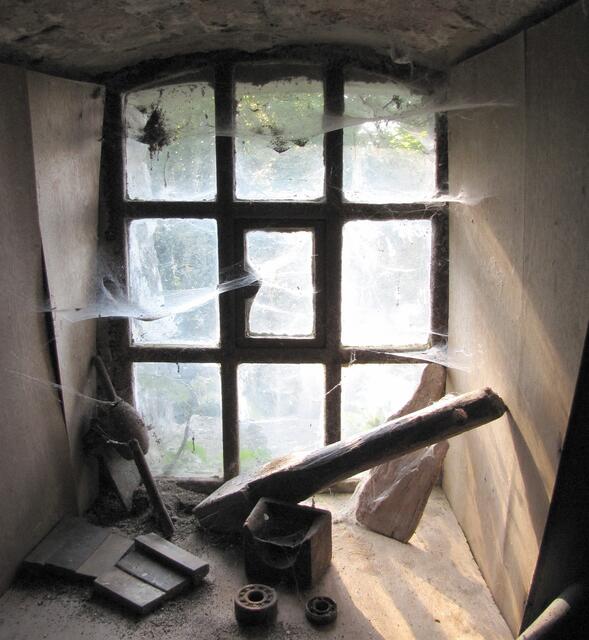 Das macht ihnen nichts aus, denn drinnen im Stroh ist es sehr heimelig und gemütlich.