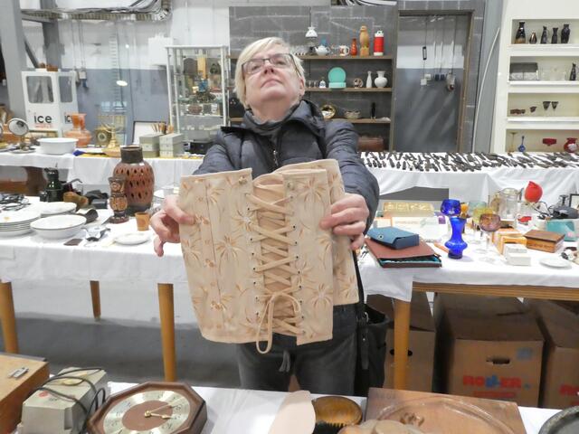 Sogar ein Korsett wurde gefunden