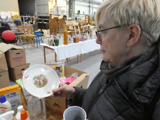 So einen Teller hatte ich früher auch....