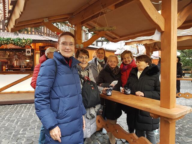 Auf dem Weihnachtsmarkt