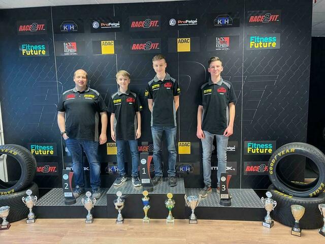 Christian, Nico, Timo und Niklas-Lauri  von Team 2
