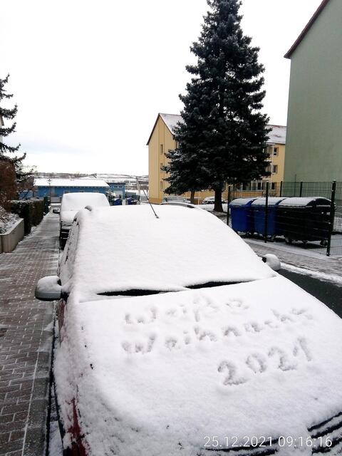 Weiße Weihnachten - Temperaturen: Nachts 8,7° minus  / 10:18 5,9° minus / 13:15 2,1° minus  -  26.12.2021 !!! Weihnachts-Sonntagsbilder 2021 !!!