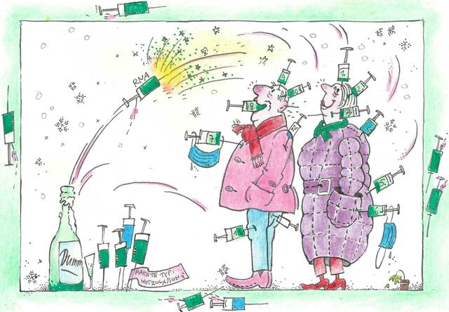 Kommen Sie gut und vor allem gesund uns neue jahr 2022