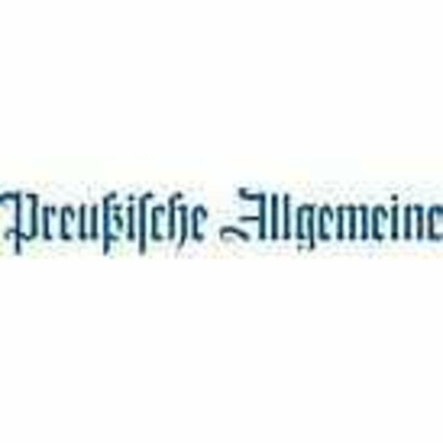 Preußische Allgemeine Zeitung - Zeitung für Deutschland · Das Ostpreußenblatt · Pommersche Zeitung &gt; https://paz.de/ + https://paz.de/abo/ [Vier Wochen kostenfrei] | Foto: wie vor