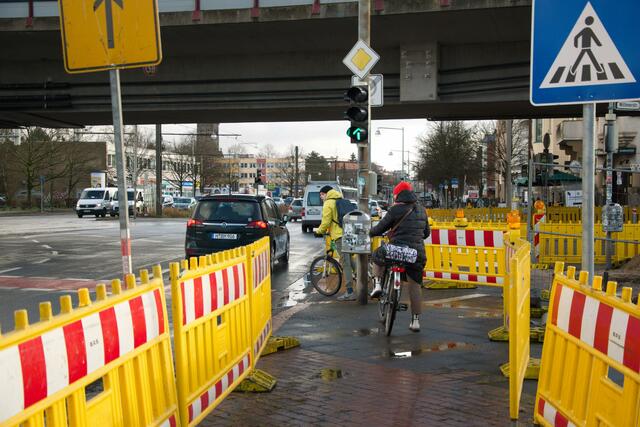 Letzter übrig gebliebener Weg: Nach links...?