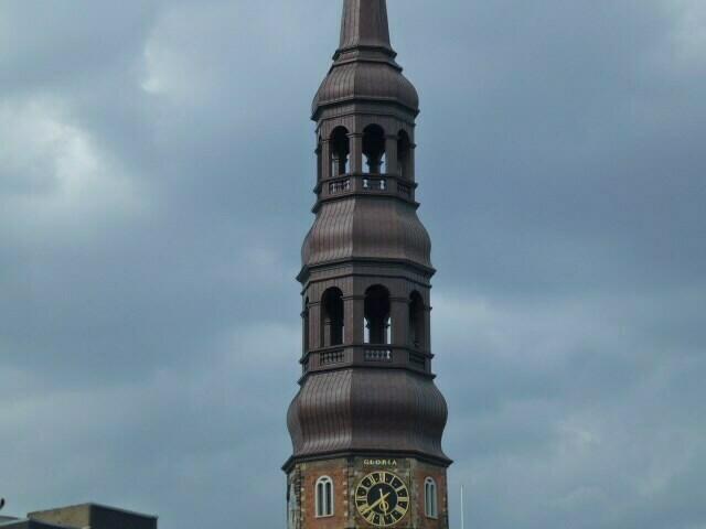 Turmhaube aus Kupfer