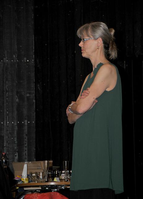 Proben für das neue Theaterstück im Freizeitheim Döhren