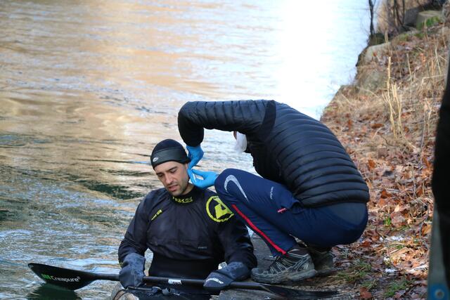 Hannes Aigner beim KLD am Hauptstadtbach und nunmehr schon auf der Insel Réunion zum Warmwasser Lehrgang