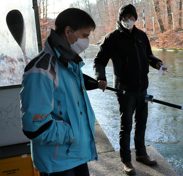 vorne Chef Bundestrainer Klaus Pohlen beim KLD