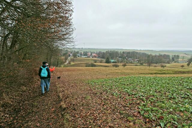 auf dem Rückweg nach Breitenstein