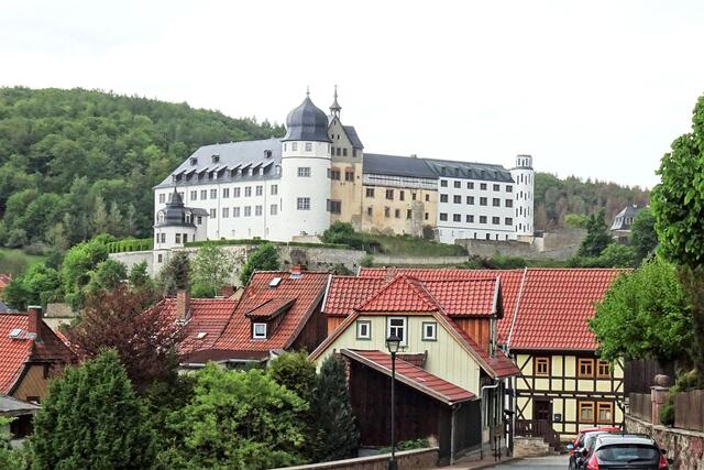 Stolberger Schloss vom Zechental (Kleine Wilde) aufgenommen