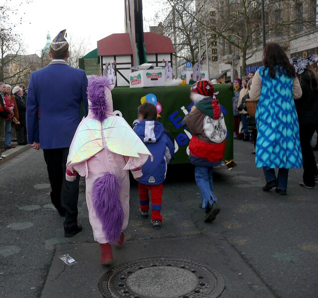 Karnevalsumzug in Hannover im Februar 2007.