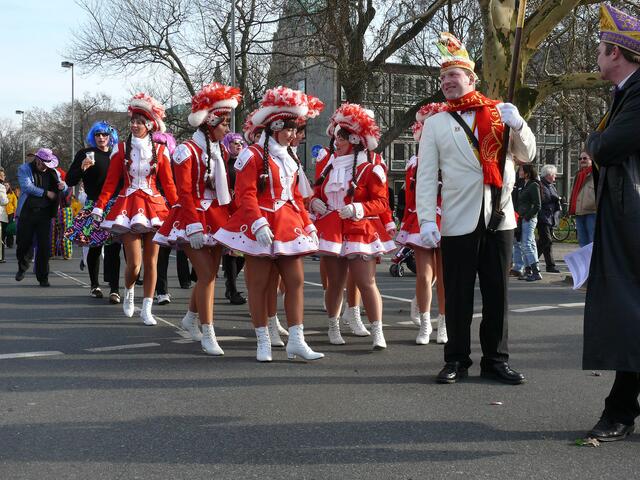 Karnevalsumzug in Hannover im Februar 2007.